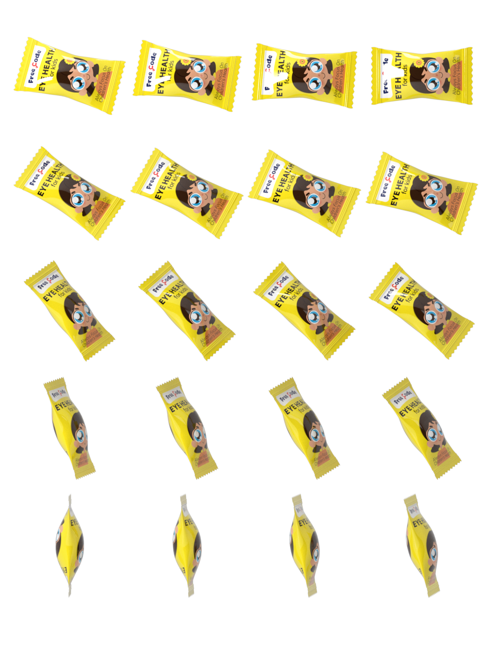 FreeCode Lutein sachet set